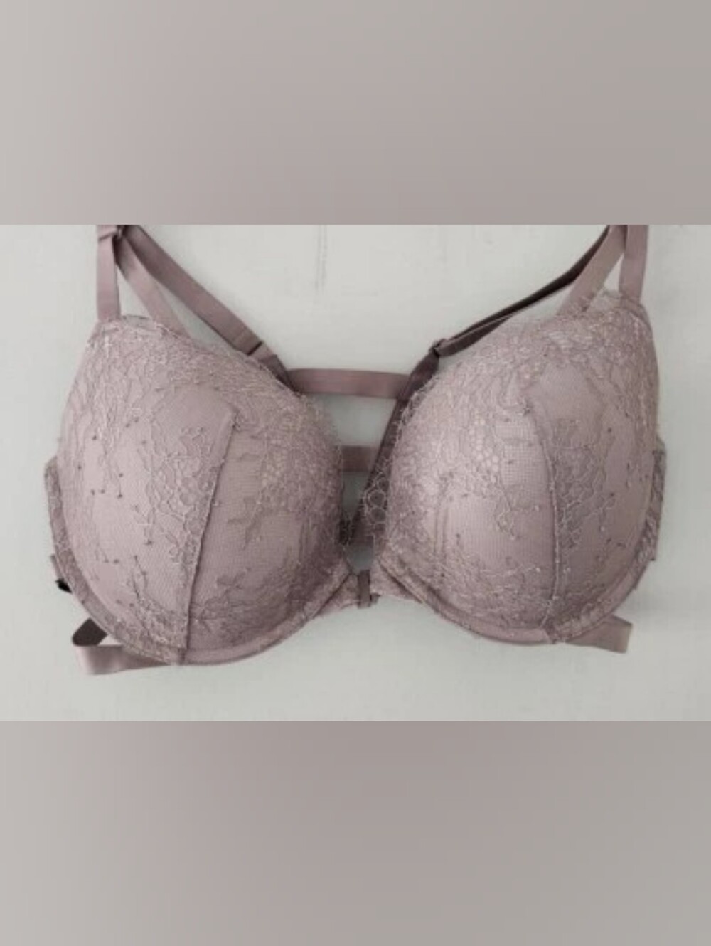 Victoria's Secret Very Sexy Lace Push-Up Bra in Taupe Size 34B